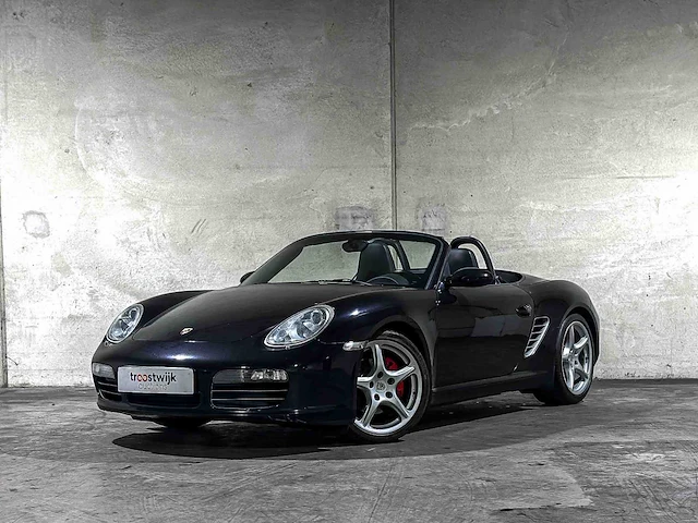 Porsche boxster s 3.4 295pk 2007, nl-kenteken youngtimer - afbeelding 1 van  33