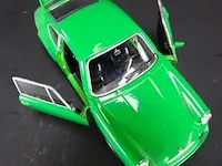 Porsche carrera rs (1973) groen schaal 1:34-39. die-cast metaal schaalmodel. - afbeelding 5 van  5