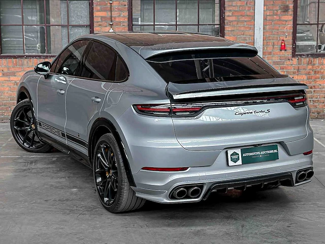 Porsche cayenne coupé turbo s e-hybrid (techart) 4.0 v8 -akrapovic- 549pk 2019, nl-kenteken - afbeelding 26 van  87