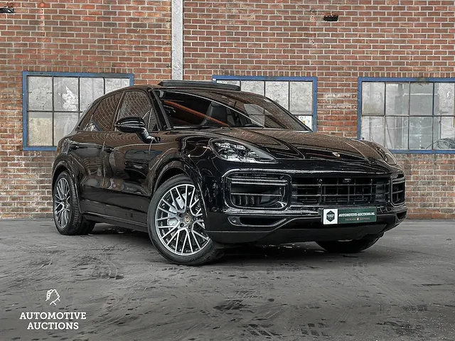 Porsche cayenne turbo 4.0 v8 549pk 2018 sport-chrono -orig. nl-, rr-105-b - afbeelding 2 van  64