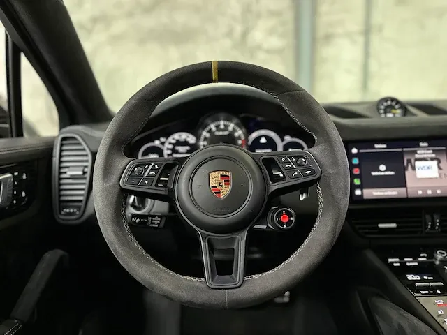 Porsche cayenne turbo gt coupé 4.0 v8 640pk carbon 2022 sport-chrono -orig. nl-, r-377-fs - afbeelding 41 van  100
