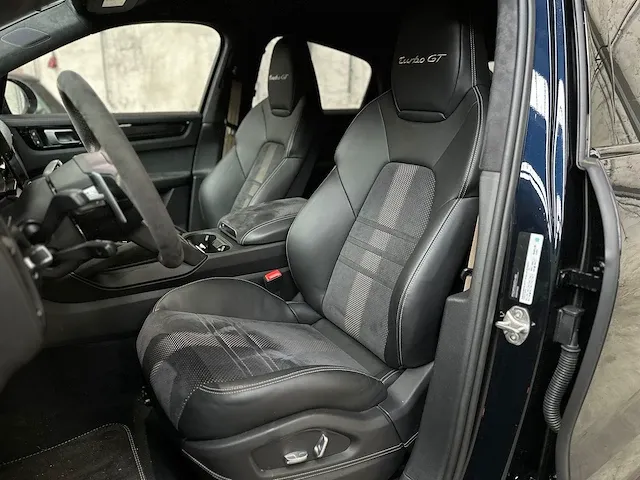 Porsche cayenne turbo gt coupé 4.0 v8 640pk carbon 2022 sport-chrono -orig. nl-, r-377-fs - afbeelding 83 van  100