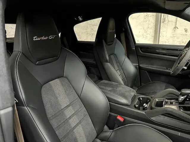 Porsche cayenne turbo gt coupé 4.0 v8 640pk carbon 2022 sport-chrono -orig. nl-, r-377-fs - afbeelding 95 van  100