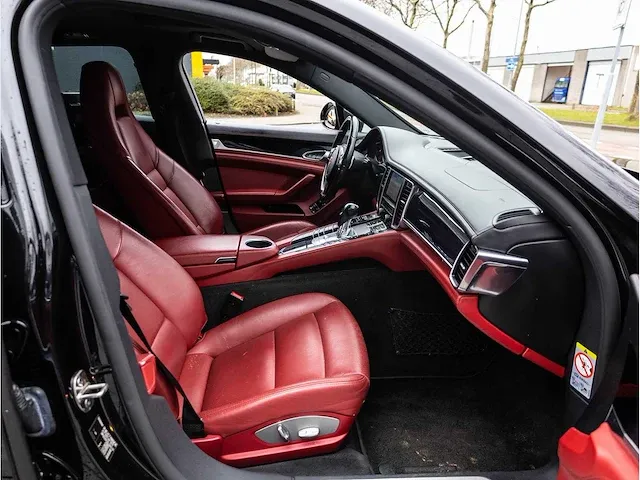 Porsche panamera 3.6 310pk automaat 2013 schuifdak vol leer achteruitrijcamera memory 21"inch, zr-582-z - afbeelding 24 van  32
