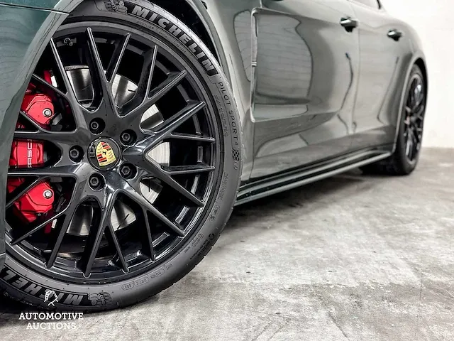 Porsche panamera gts 971 4.0 v8 -green pts- 480pk sport-chrono 2021 sport-design - afbeelding 45 van  85