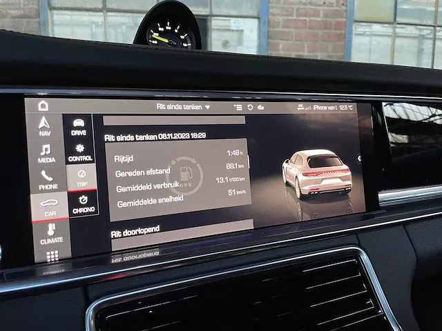 Porsche panamera sport turismo 4 e-hybrid sport-chrono 2.9 v6 -facelift- platinum edition 462pk 2021, n-329-pk - afbeelding 50 van  82