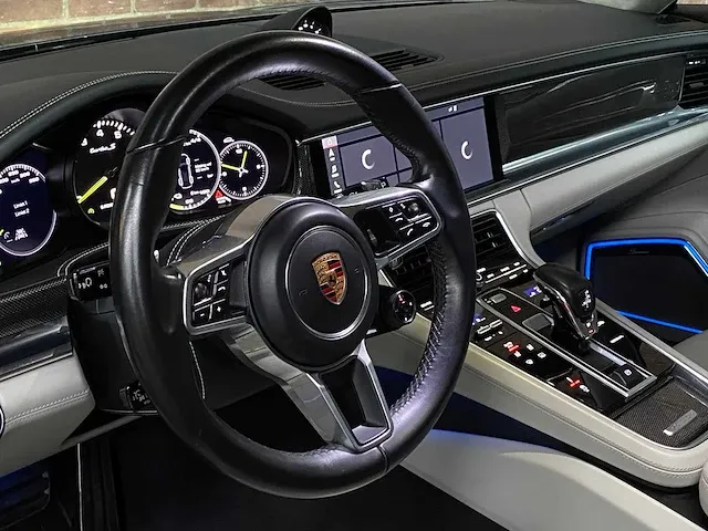 Porsche panamera sport turismo turbo s e-hybrid 4.0 v8 680pk 2018, h-902-pp - afbeelding 22 van  100