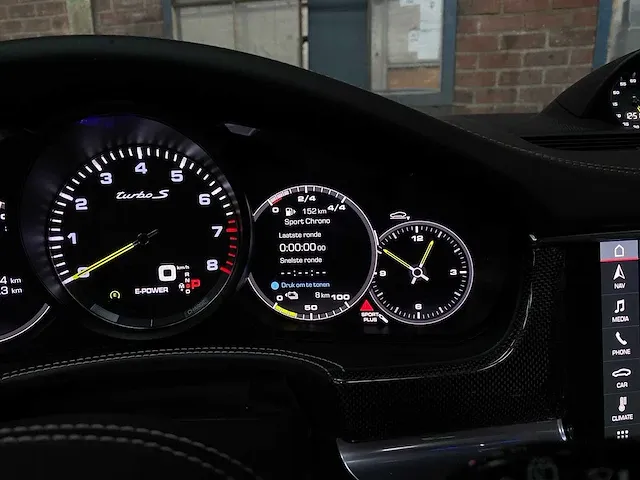 Porsche panamera sport turismo turbo s e-hybrid 4.0 v8 680pk 2018, h-902-pp - afbeelding 33 van  100