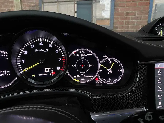 Porsche panamera sport turismo turbo s e-hybrid 4.0 v8 680pk 2018, h-902-pp - afbeelding 36 van  100