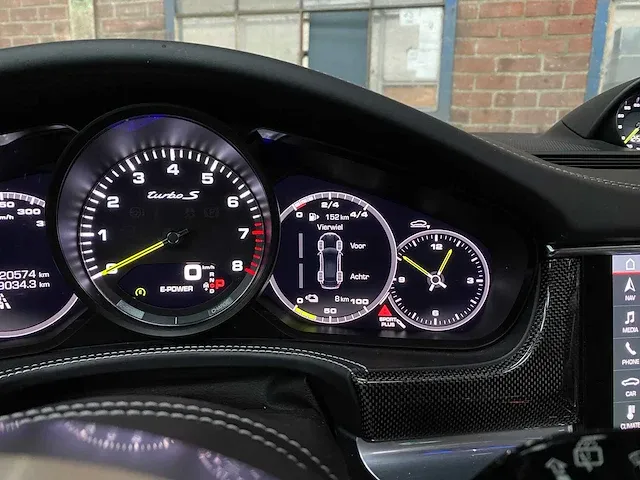 Porsche panamera sport turismo turbo s e-hybrid 4.0 v8 680pk 2018, h-902-pp - afbeelding 39 van  100