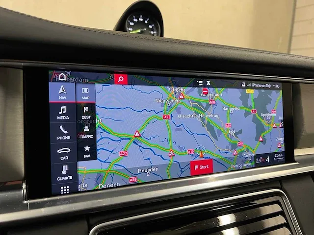 Porsche panamera sport turismo turbo s e-hybrid 4.0 v8 680pk 2018 sport-chrono - afbeelding 33 van  65