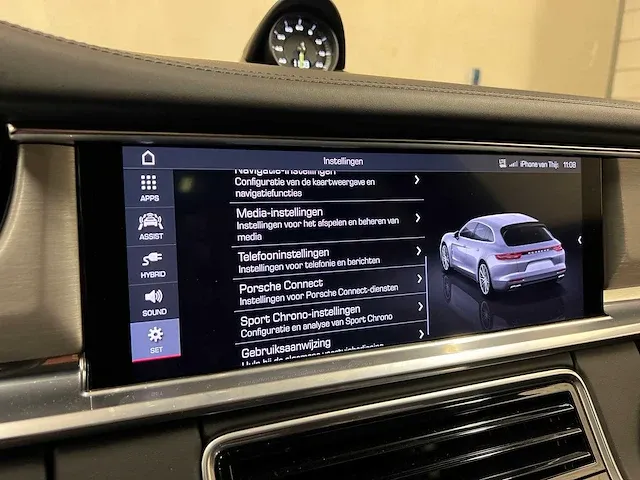 Porsche panamera sport turismo turbo s e-hybrid 4.0 v8 680pk 2018 sport-chrono - afbeelding 46 van  65