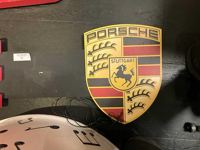 Porsche reclamebord - afbeelding 2 van  2