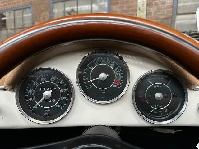 Porsche speedster 356 replica 33pk 1996 - afbeelding 29 van  49