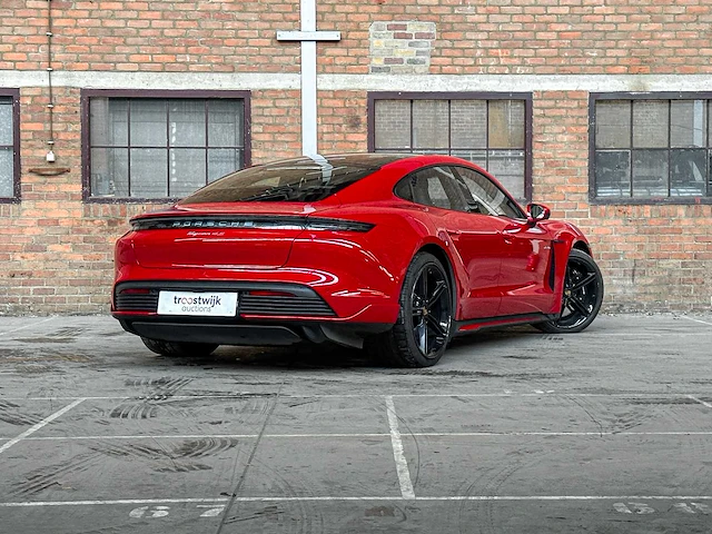 Porsche taycan 4s performance 84kwh 489pk 2021 (origineel-nl + 1e eigenaar)(sport design + sport chrono), k-789-nf - afbeelding 4 van  55