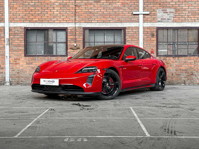 Porsche taycan 4s performance 84kwh 489pk 2021 (origineel-nl + 1e eigenaar)(sport design + sport chrono), k-789-nf - afbeelding 1 van  55