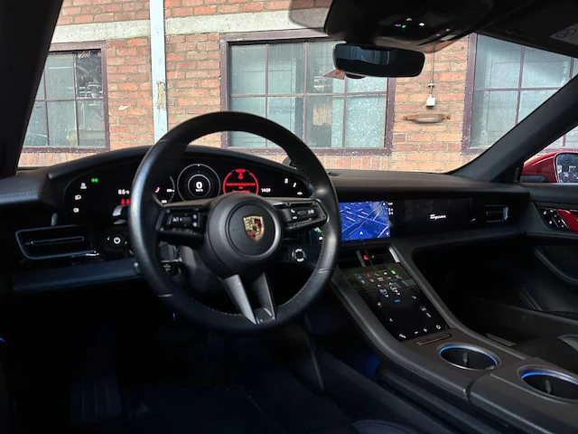 Porsche taycan 4s performance 84kwh 489pk 2021 (origineel-nl + 1e eigenaar)(sport design + sport chrono), k-789-nf - afbeelding 21 van  55