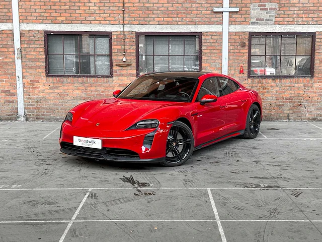 Porsche taycan 4s performance 84kwh 489pk 2021 (origineel-nl + 1e eigenaar)(sport design + sport chrono), k-789-nf - afbeelding 12 van  55