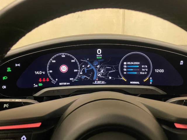 Porsche taycan cross turismo 4 93 kwh 381pk 2021 (origineel-nl), n-597-hk - afbeelding 26 van  76
