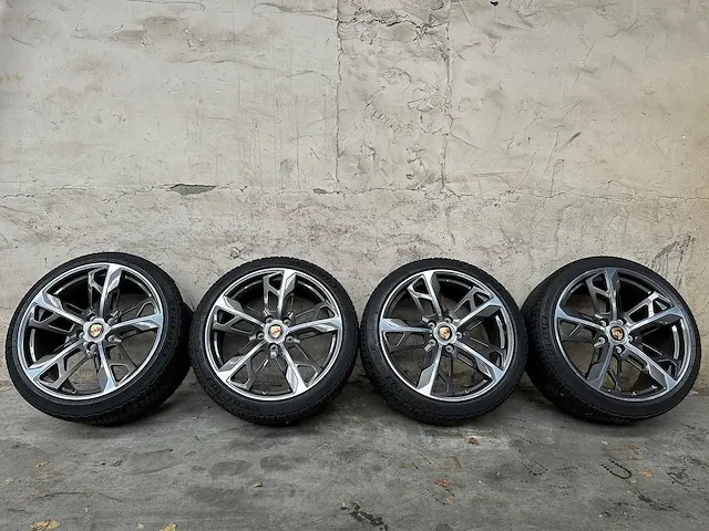 Porsche taycan cross turismo 4 93kwh 381pk sport-chrono org-nl, l-175-sf - afbeelding 91 van  97