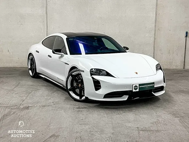 Porsche taycan turbo 93 kwh 680pk 2020 sport-chrono, x-367-bl - afbeelding 3 van  89