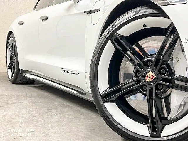 Porsche taycan turbo 93 kwh 680pk 2020 sport-chrono, x-367-bl - afbeelding 4 van  89