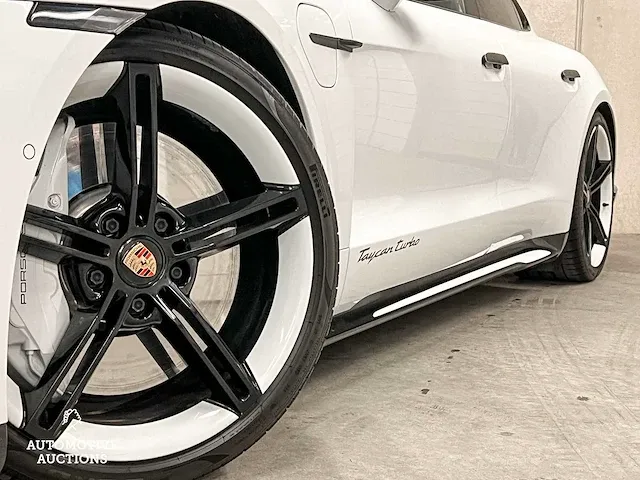 Porsche taycan turbo 93 kwh 680pk 2020 sport-chrono, x-367-bl - afbeelding 34 van  89