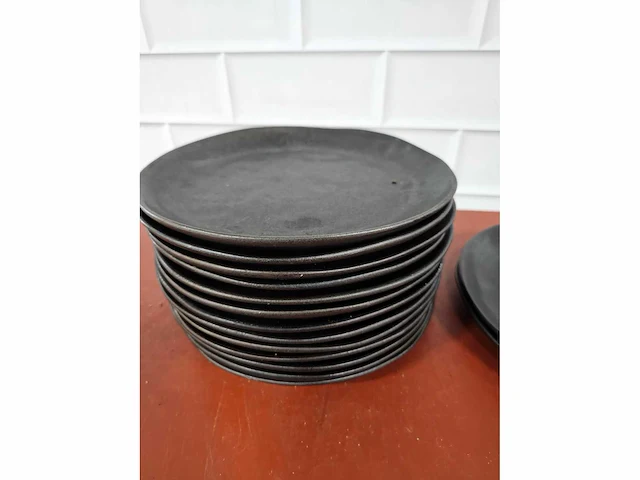 Porselein dinerbord (34x) - afbeelding 3 van  4