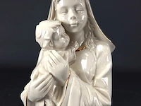 Porseleinen beeld maria met jesus - afbeelding 1 van  5