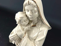 Porseleinen beeld maria met jesus - afbeelding 2 van  5