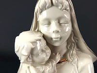 Porseleinen beeld maria met jesus - afbeelding 3 van  5