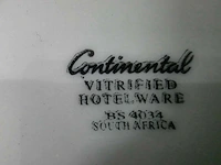 Porseleinen gebaksbord (120x) - afbeelding 3 van  3