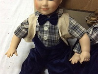 Porseleinen poppen 2stuks - afbeelding 2 van  3