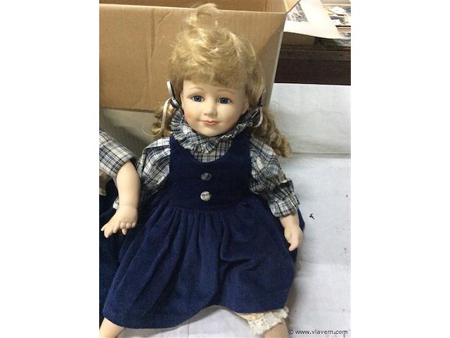 Porseleinen poppen 2stuks - afbeelding 3 van  3