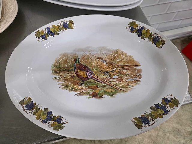 Porseleinen schalen en serveer plateaus (34x) - afbeelding 3 van  5