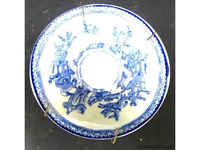 Porseleinen sierbord - afbeelding 3 van  5