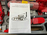 Porta power v607-4 hydraulische pompset - afbeelding 3 van  4