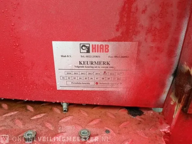 Portaalarmsysteem hiab, multilift slt 180 - afbeelding 6 van  34