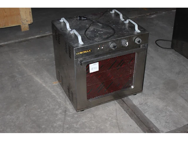Portable combioven euromax. afmeting 59 x 55 x 58 cm. - afbeelding 2 van  2