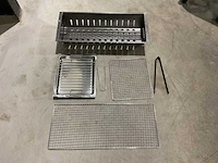 Portable japanse - tl-670 - - houtskool bbq - afbeelding 3 van  11