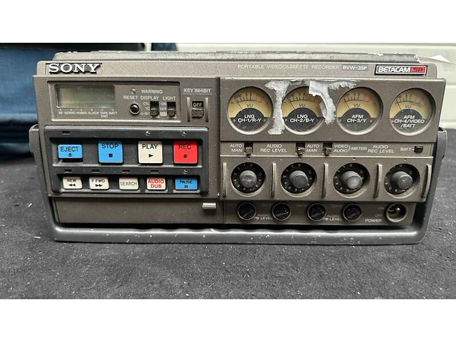 Portable video cassette recorder sony, bvw-35p - afbeelding 4 van  6