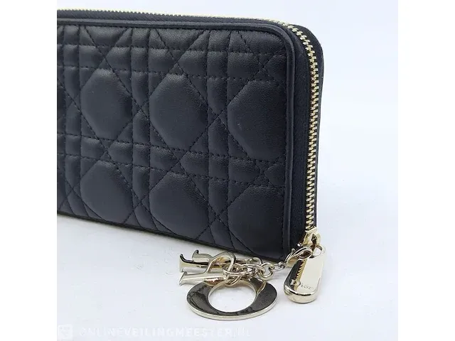Portemonnee dior, lady dior voyageur wallet - afbeelding 6 van  13
