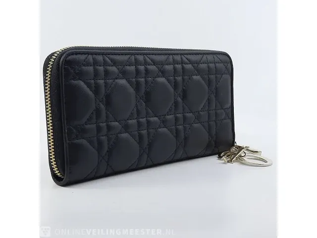 Portemonnee dior, lady dior voyageur wallet - afbeelding 7 van  13