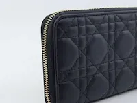 Portemonnee dior, lady dior voyageur wallet - afbeelding 8 van  13