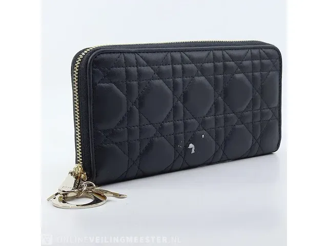 Portemonnee dior, lady dior voyageur wallet - afbeelding 10 van  13