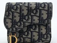 Portemonnee dior, saddle lotus