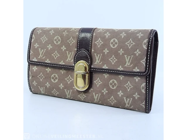 Portemonnee louis vuitton, cerise monogram sarah long - afbeelding 1 van  8