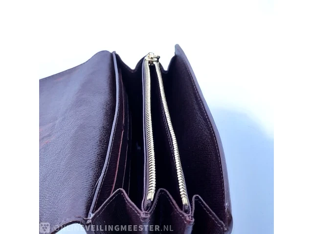 Portemonnee louis vuitton, cerise monogram sarah long - afbeelding 7 van  8