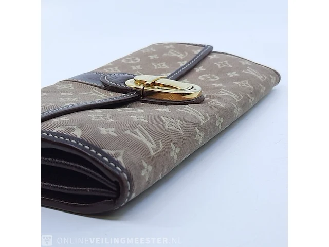 Portemonnee louis vuitton, cerise monogram sarah long - afbeelding 8 van  8