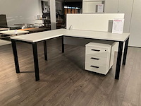 Portico hoekbureau met ladeblok - afbeelding 2 van  7